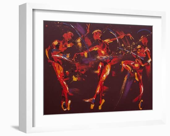 Extravaganza, 2009,-Penny Warden-Framed Giclee Print