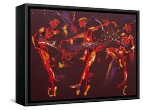 Extravaganza, 2009,-Penny Warden-Framed Stretched Canvas