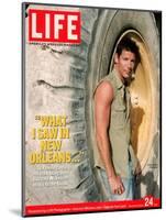 Extreme Makeover Host Ty Pennington on Location in post-Katrina Ravaged South, March 24, 2006-Michael Edwards-Mounted Photographic Print