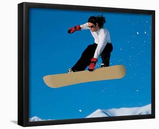 Extreme Sports Snowboard-null-Framed Poster