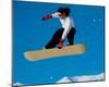 Extreme Sports Snowboard-null-Mounted Poster