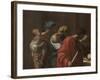 Extreme Unction, from the 'Seven Sacraments', 1638-40-Nicolas Poussin-Framed Giclee Print