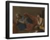 Extreme Unction, from the 'Seven Sacraments', 1638-40-Nicolas Poussin-Framed Giclee Print