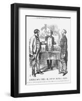 Extremes Must Meet; Or, a Bit of Practical Science, 1867-John Tenniel-Framed Giclee Print