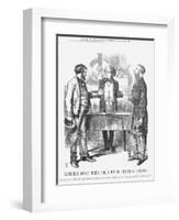 Extremes Must Meet; Or, a Bit of Practical Science, 1867-John Tenniel-Framed Giclee Print