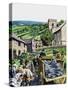 Eyam-English School-Stretched Canvas