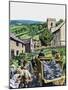 Eyam-English School-Mounted Giclee Print