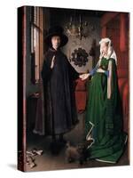 Eyck: Arnolfini Marriage-Jan van Eyck-Stretched Canvas