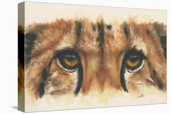 Eye-Catching Cheetah-Barbara Keith-Stretched Canvas