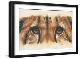 Eye-Catching Cheetah-Barbara Keith-Framed Premium Giclee Print