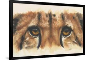 Eye-Catching Cheetah-Barbara Keith-Framed Giclee Print