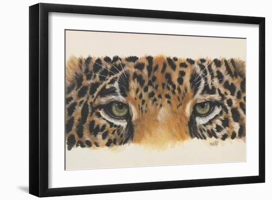 Eye-Catching Jaguar-Barbara Keith-Framed Giclee Print