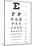 Eye Chart 10-Line Reference Poster-null-Mounted Poster