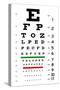 Eye Chart 1-Germán Ariel Berra-Stretched Canvas