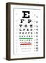 Eye Chart 1-Germán Ariel Berra-Framed Art Print