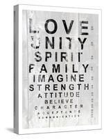 Eye Chart I-Andrea James-Stretched Canvas