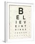 Eye Chart I-Jess Aiken-Framed Art Print