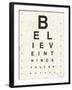 Eye Chart I-Jess Aiken-Framed Art Print