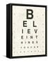 Eye Chart I-Jess Aiken-Framed Stretched Canvas