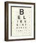 Eye Chart I-Jess Aiken-Framed Art Print