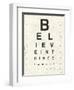 Eye Chart I-Jess Aiken-Framed Art Print