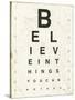 Eye Chart I-Jess Aiken-Stretched Canvas