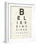 Eye Chart I-Jess Aiken-Framed Art Print