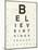 Eye Chart I-Jess Aiken-Mounted Art Print