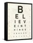 Eye Chart I-Jess Aiken-Framed Stretched Canvas