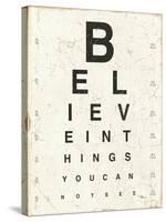 Eye Chart I-Jess Aiken-Stretched Canvas