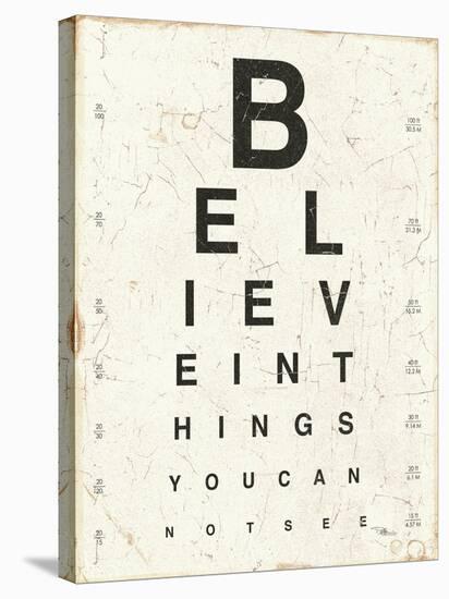 Eye Chart I-Jess Aiken-Stretched Canvas