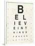 Eye Chart I-Jess Aiken-Framed Art Print