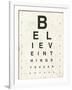 Eye Chart I-Jess Aiken-Framed Art Print