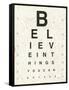 Eye Chart I-Jess Aiken-Framed Stretched Canvas