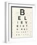 Eye Chart I-Jess Aiken-Framed Art Print