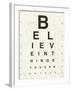 Eye Chart I-Jess Aiken-Framed Art Print