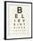 Eye Chart I-Jess Aiken-Framed Art Print