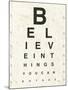 Eye Chart I-Jess Aiken-Mounted Art Print