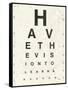 Eye Chart II-Jess Aiken-Framed Stretched Canvas