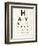 Eye Chart II-Jess Aiken-Framed Art Print