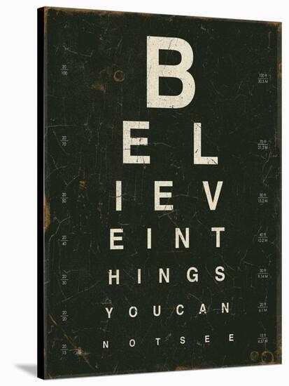 Eye Chart III-Jess Aiken-Stretched Canvas