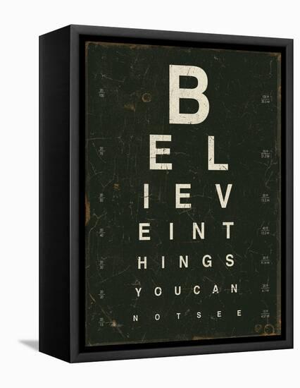 Eye Chart III-Jess Aiken-Framed Stretched Canvas