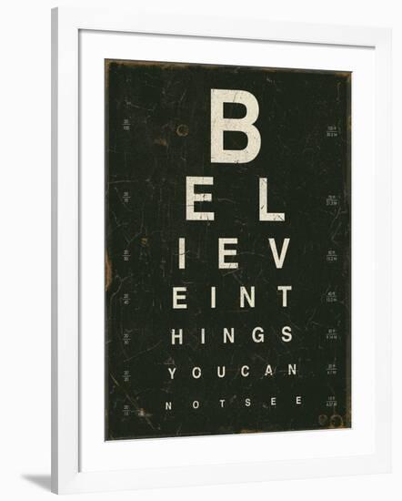 Eye Chart III-Jess Aiken-Framed Art Print