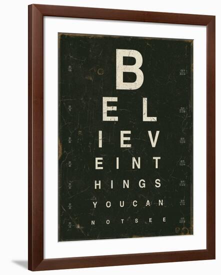 Eye Chart III-Jess Aiken-Framed Art Print