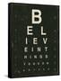 Eye Chart III-Jess Aiken-Framed Stretched Canvas