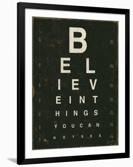 Eye Chart III-Jess Aiken-Framed Art Print