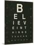 Eye Chart III-Jess Aiken-Mounted Art Print