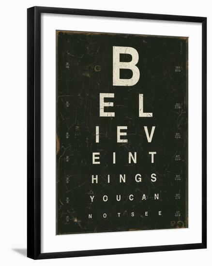 Eye Chart III-Jess Aiken-Framed Art Print