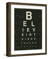 Eye Chart III-Jess Aiken-Framed Art Print