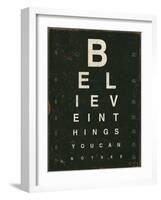 Eye Chart III-Jess Aiken-Framed Art Print